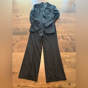 Banana Republic Classic Black Pantsuit